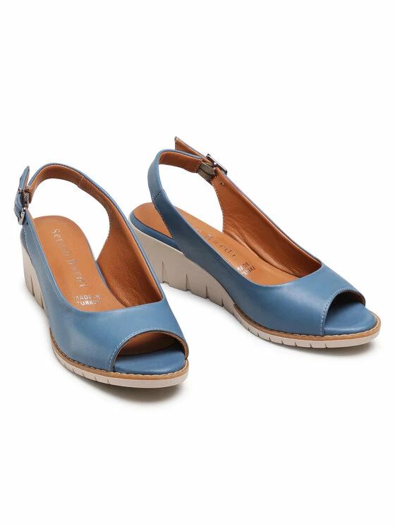 Sergio Bardi Γυναίκες Σανδάλια SB-70-11-001103 Μπλε - Image 5