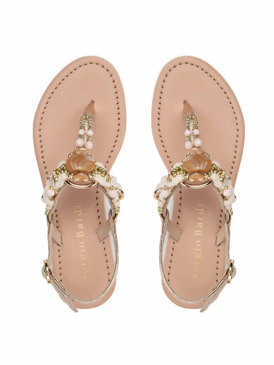 Sergio Bardi Γυναίκες Σανδάλια SB-53-09-000651 Χρυσό - Image 6