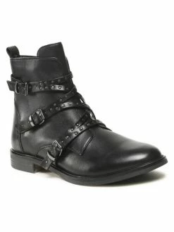 Sergio Bardi Γυναίκες Biker Μποτάκια Μποτάκια ARC-A1012-01SB Μαύρο