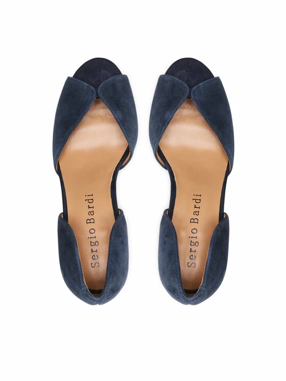 Sergio Bardi Γυναίκες Σανδάλια WYL3026-3Z-SB Σκούρο μπλε - Image 6
