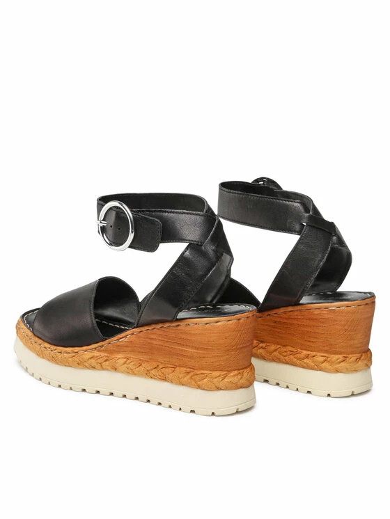 Sergio Bardi Γυναίκες Σανδάλια U441-CM Μαύρο - Image 3