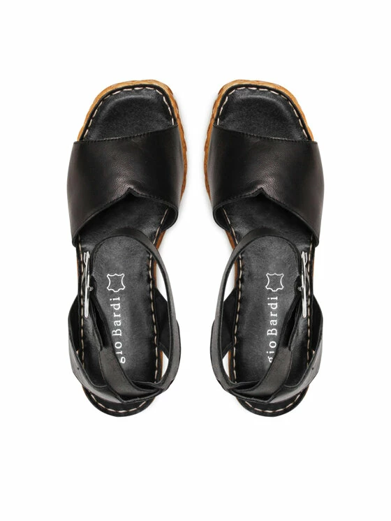 Sergio Bardi Γυναίκες Σανδάλια U441-CM Μαύρο - Image 6
