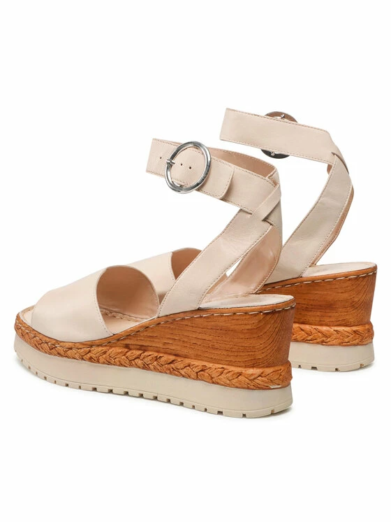 Sergio Bardi Γυναίκες Σανδάλια U441-CM Μπεζ - Image 3