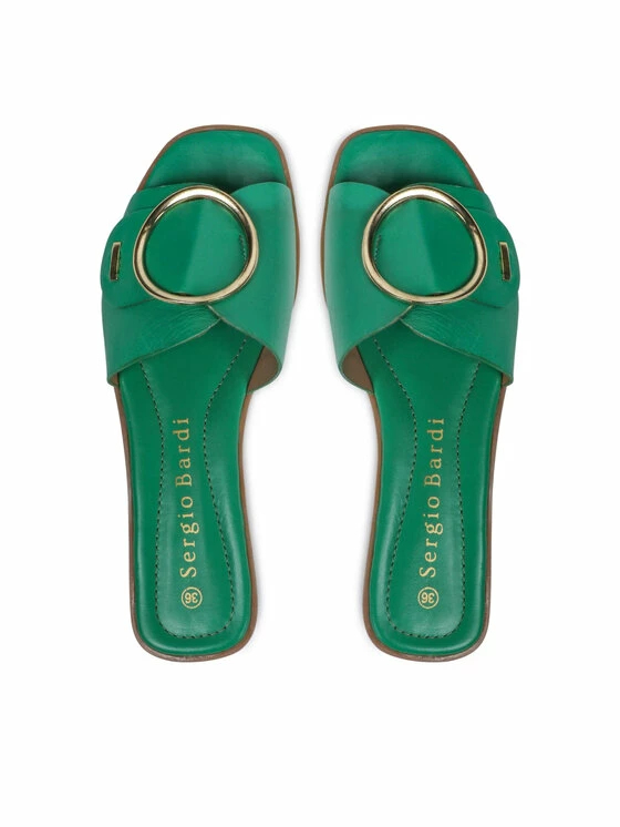 Sergio Bardi Γυναίκες Παντόφλες WI16-MENA-08SB Πράσινο - Image 6