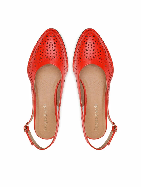 Sergio Bardi Γυναίκες Σανδάλια AG22-01SB Κόκκινο - Image 6