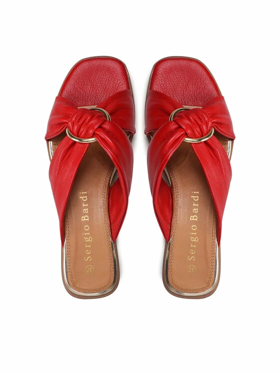 Sergio Bardi Γυναίκες Παντόφλες WI16-MENA-10SB Κόκκινο - Image 6