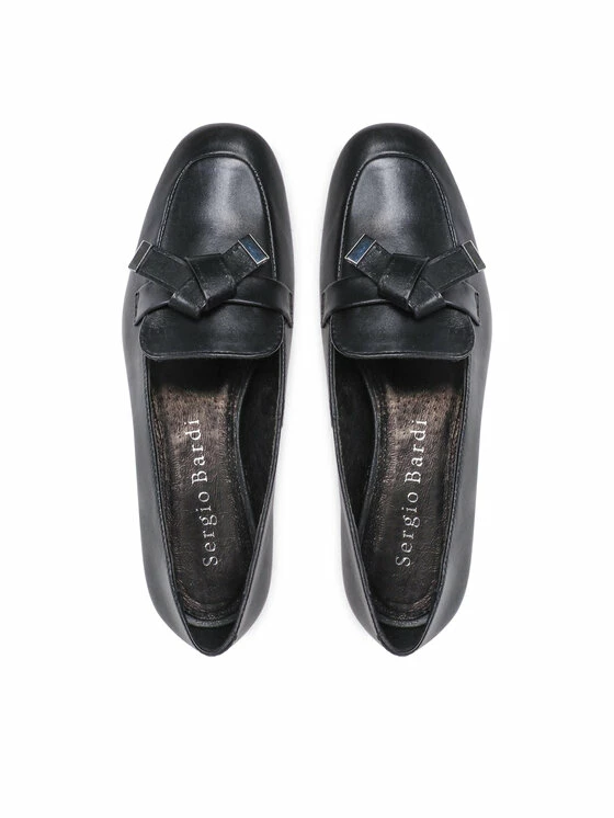 Sergio Bardi Γυναίκες Κλειστά Παπούτσια Lords RST-ZAXA-08SB Μαύρο - Image 6