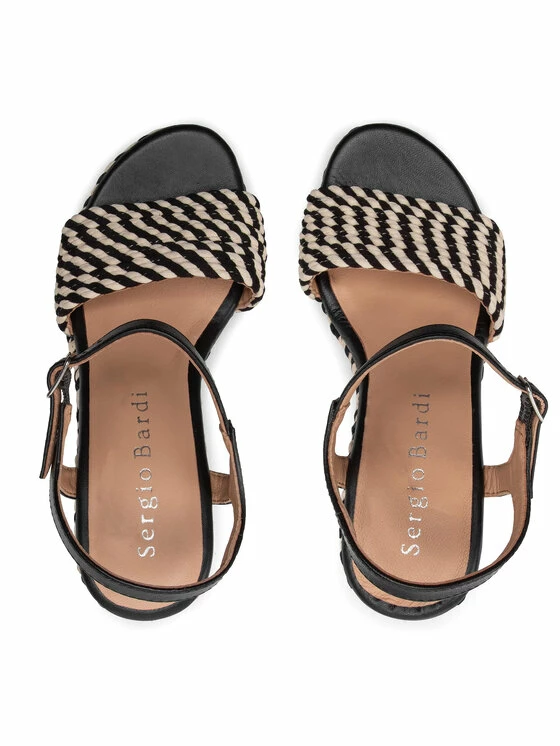 Sergio Bardi Γυναίκες Σανδάλια SB-60-11-001093 Μαύρο - Image 6