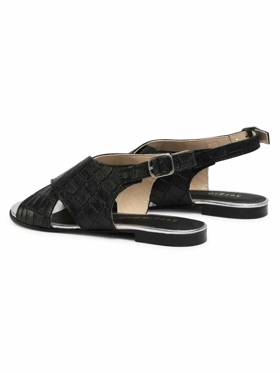 Sergio Bardi Γυναίκες Σανδάλια SB-76-11-001164 Μαύρο - Image 3