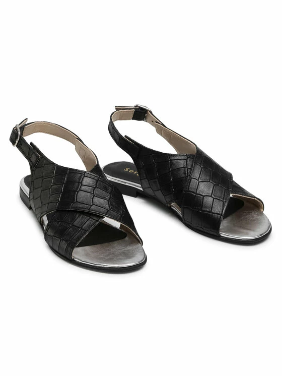 Sergio Bardi Γυναίκες Σανδάλια SB-76-11-001164 Μαύρο - Image 5