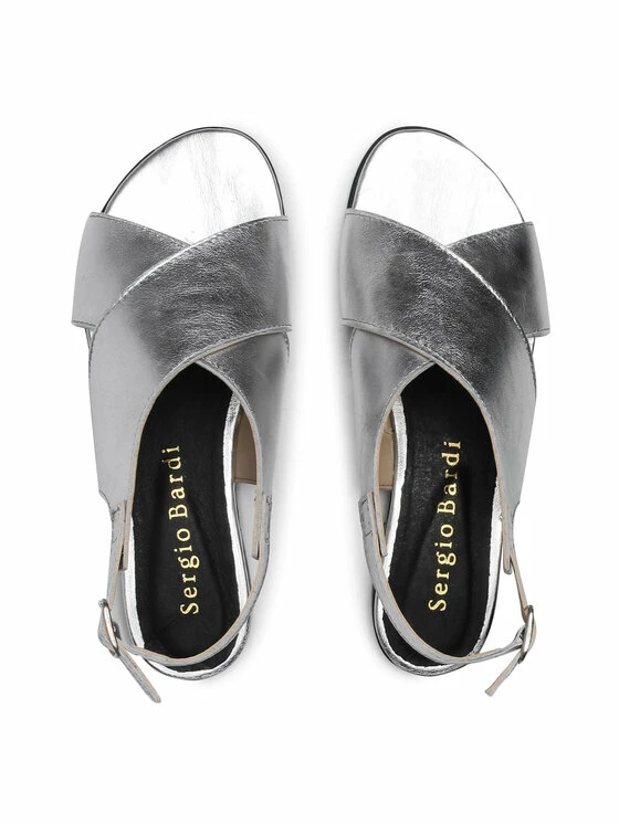 Sergio Bardi Γυναίκες Σανδάλια SB-76-11-001164 Ασημί - Image 6