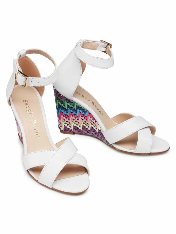 Sergio Bardi Γυναίκες Σανδάλια SB-28-11-001137 Λευκό - Image 5