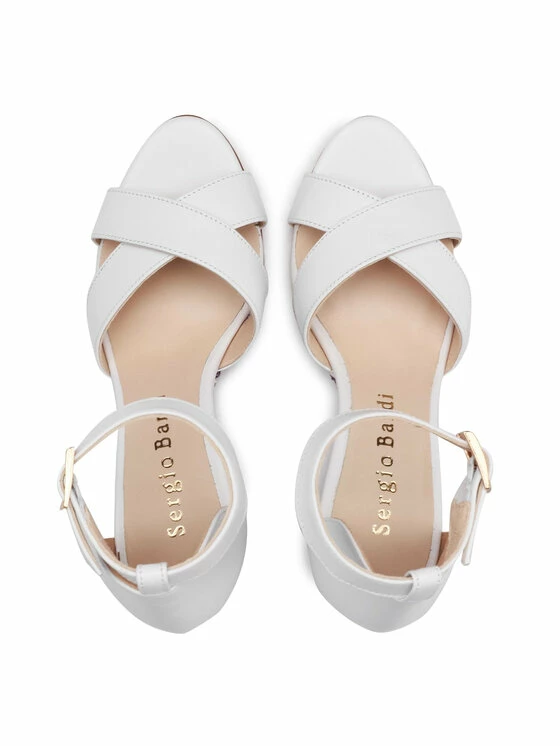 Sergio Bardi Γυναίκες Σανδάλια SB-28-11-001137 Λευκό - Image 6