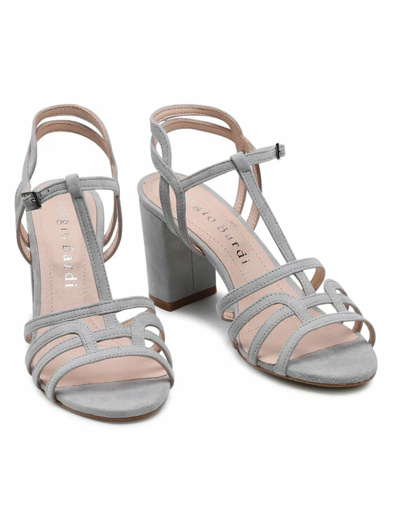 Sergio Bardi Γυναίκες Σανδάλια SB-77-11-001187 Γκρι - Image 5