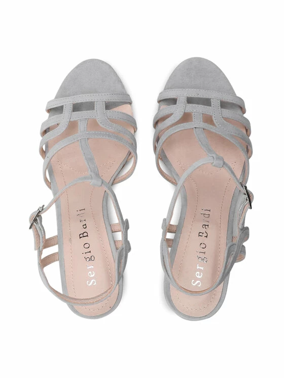 Sergio Bardi Γυναίκες Σανδάλια SB-77-11-001187 Γκρι - Image 6