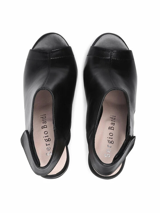 Sergio Bardi Γυναίκες Σανδάλια SB-77-11-001189 Μαύρο - Image 6