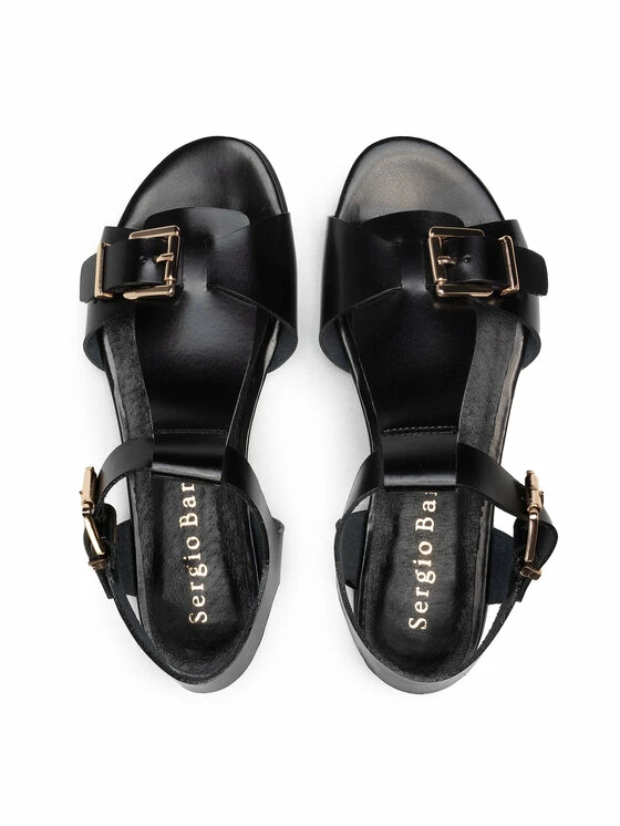 Sergio Bardi Γυναίκες Σανδάλια SB-77-11-001179 Μαύρο - Image 6