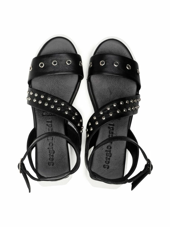 Sergio Bardi Γυναίκες Σανδάλια SB-70-11-001106 Μαύρο - Image 6