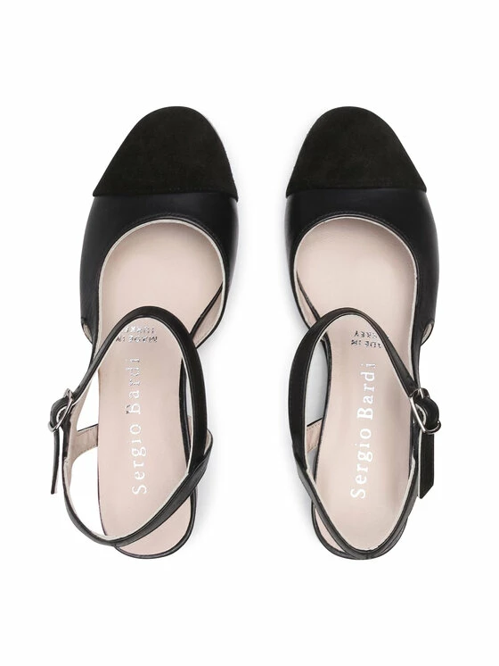 Sergio Bardi Γυναίκες Σανδάλια SB-70-11-001101 Μαύρο - Image 6