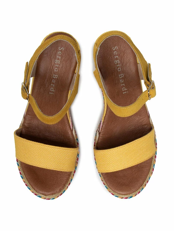 Sergio Bardi Γυναίκες Σανδάλια SB-45-09-000510 Κίτρινο - Image 5