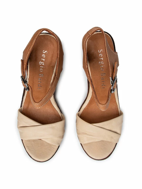 Sergio Bardi Γυναίκες Σανδάλια SB-50-09-000474 Μπεζ - Image 5