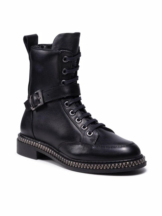 Sergio Bardi Γυναίκες Biker Μποτάκια Μποτάκια SB-50-12-001265 Μαύρο