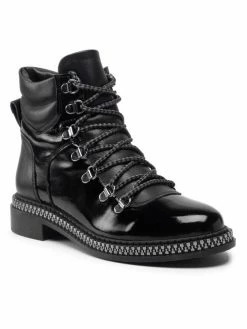 Sergio Bardi Γυναίκες Biker Μποτάκια Μποτάκια SB-50-12-00125 Μαύρο