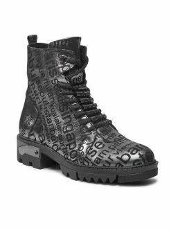 Sergio Bardi Γυναίκες Biker Μποτάκια Μποτάκια SB-19-12-001273 Ασημί